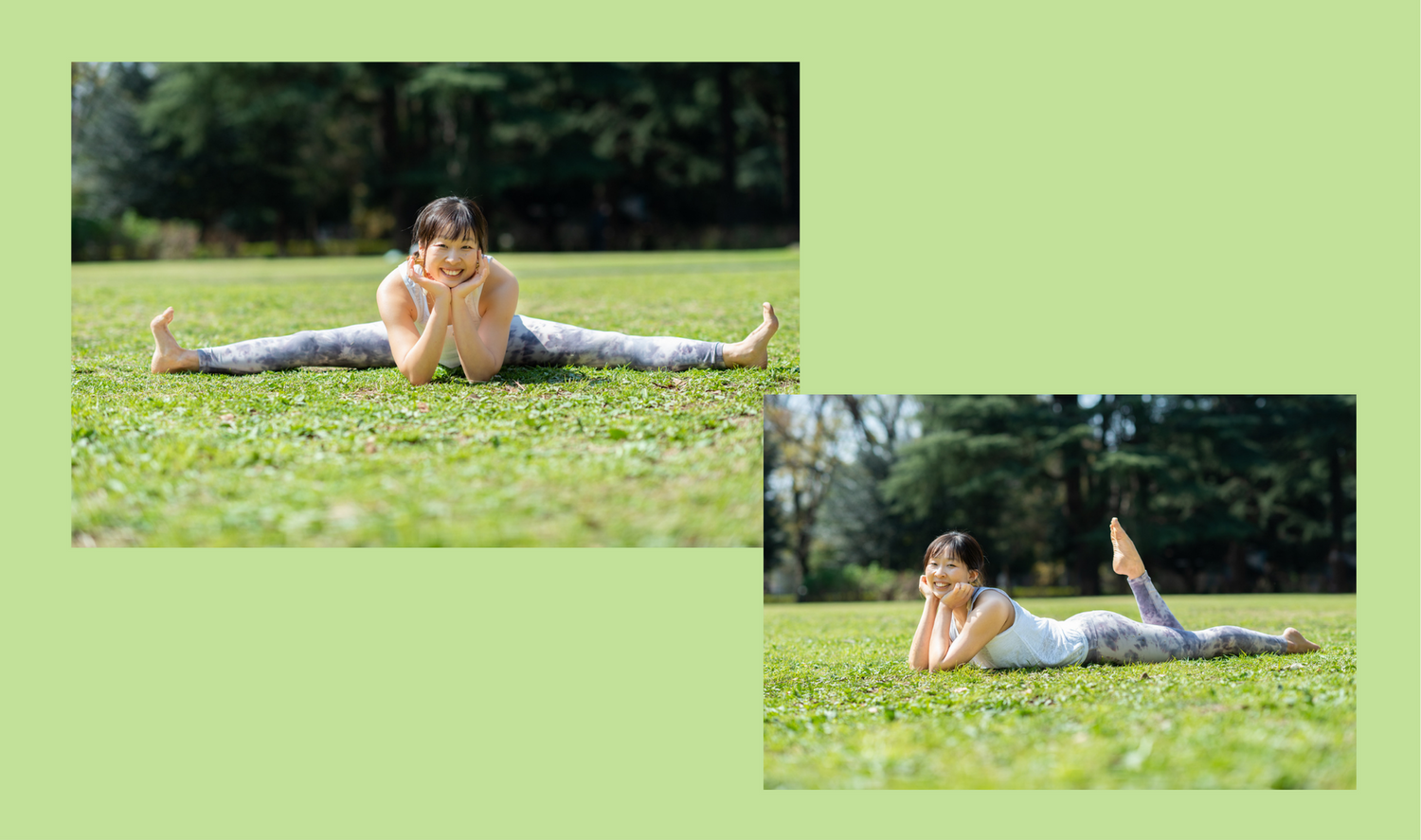 Yoga with Baby<br />
②