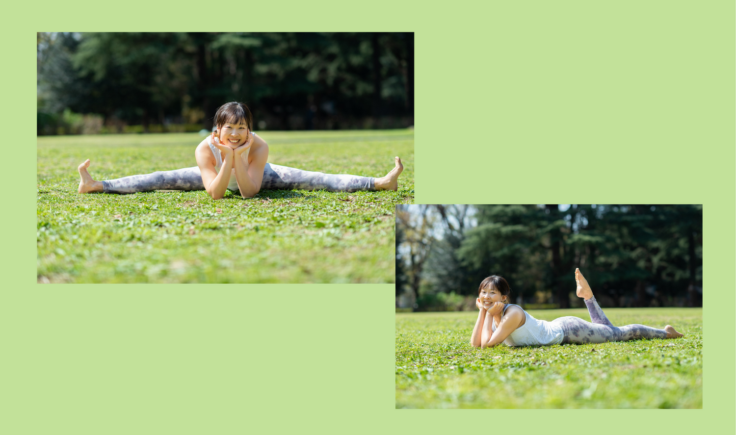 Yoga with Baby<br />
②