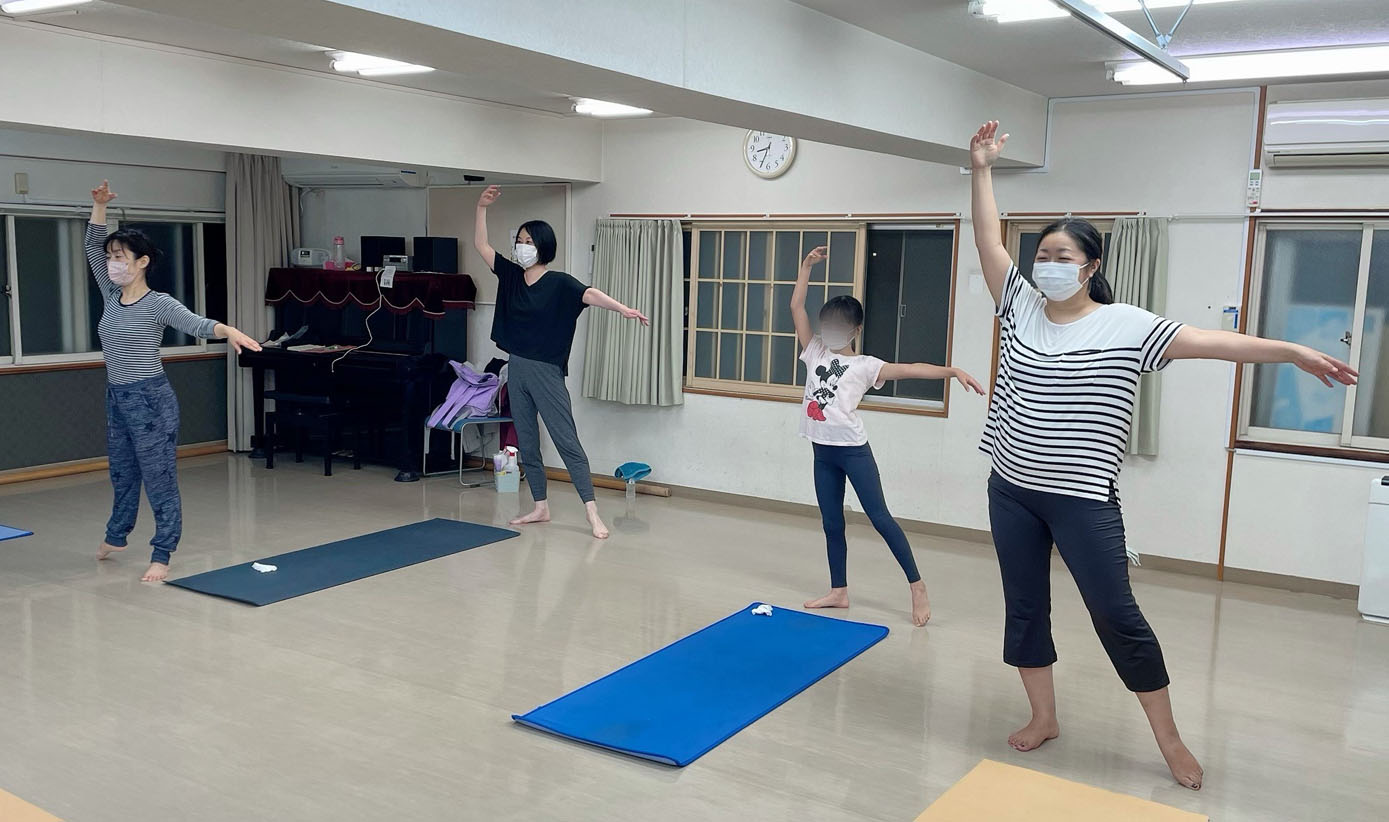 お勤め帰りのバレトン教室③